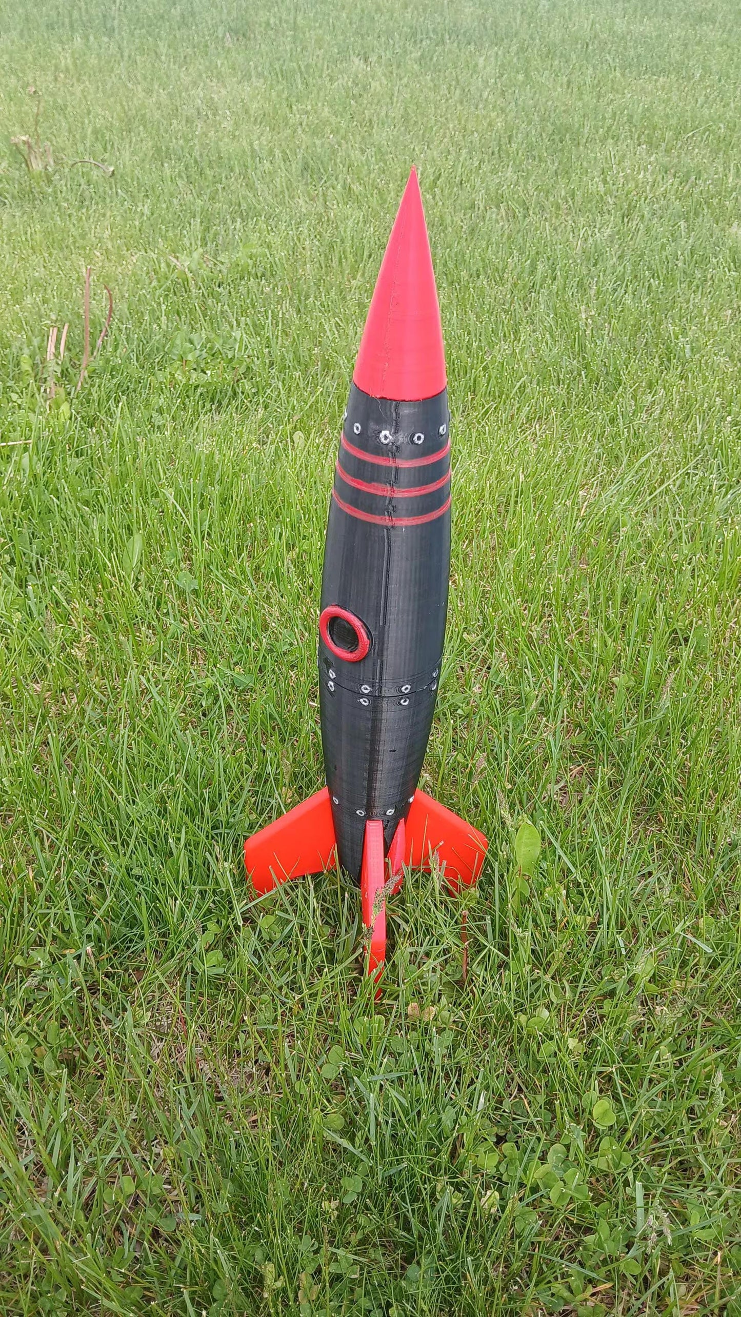 Zenith Express Model Rocket Kit: Retro 3D Printed DIY Rocket - Skill Level 2