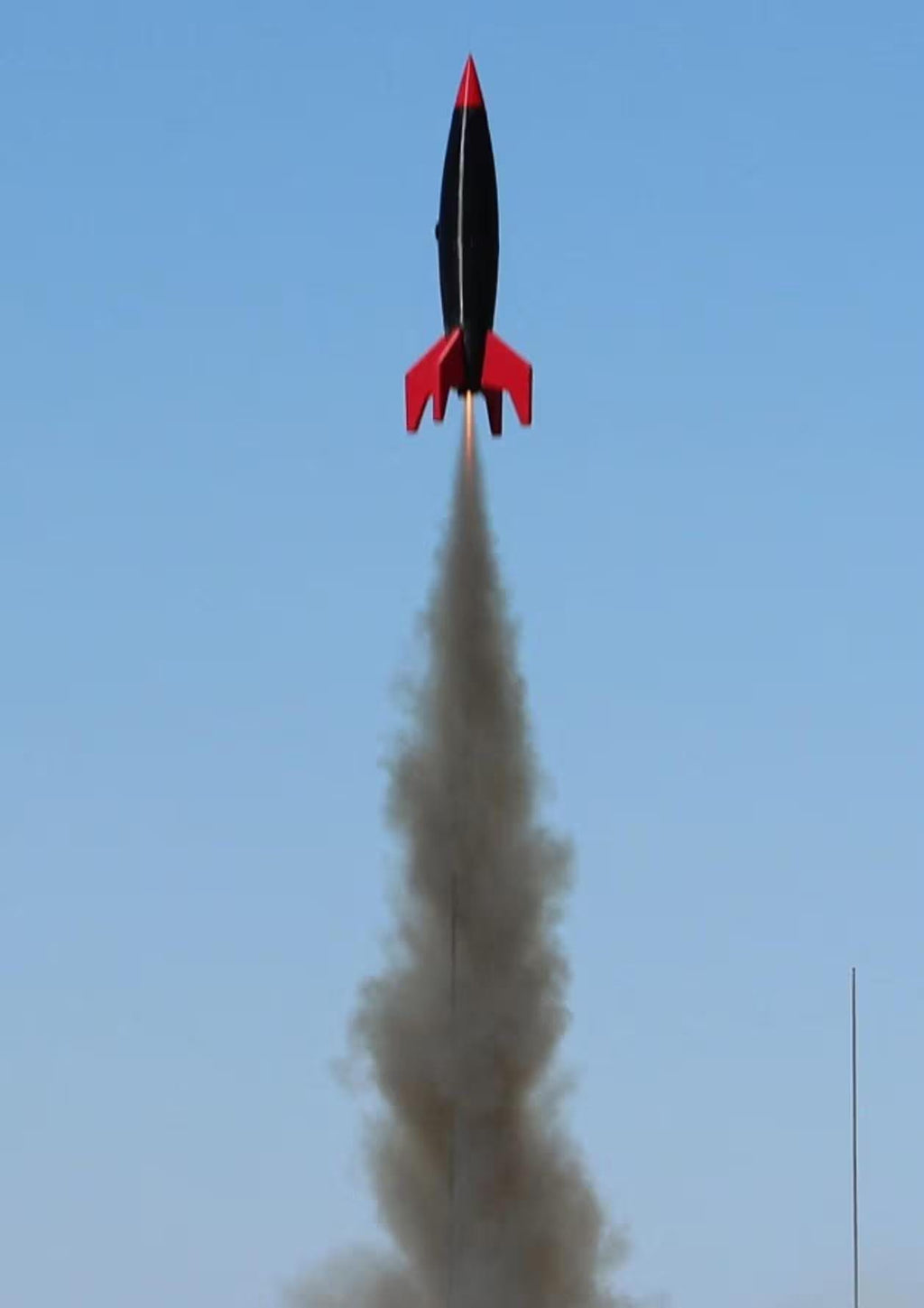 Zenith Express Model Rocket Kit: Retro 3D Printed DIY Rocket - Skill Level 2