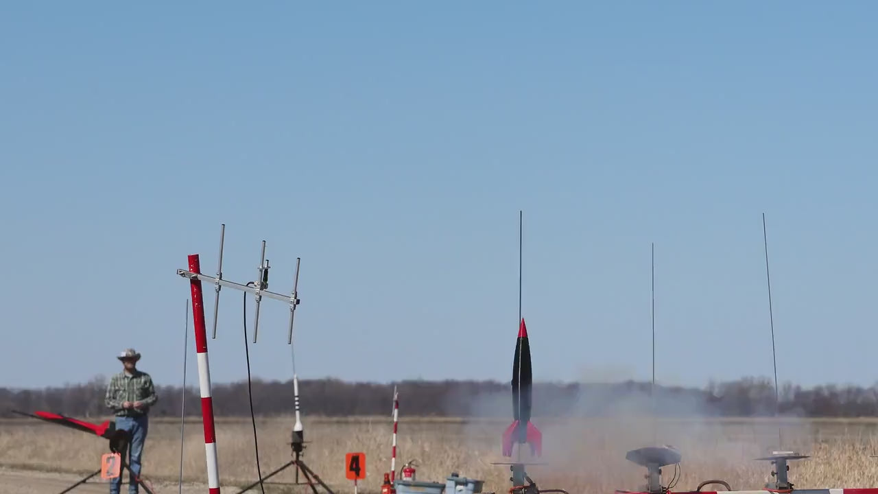 Zenith Express Model Rocket Kit: Retro 3D Printed DIY Rocket - Skill Level 2